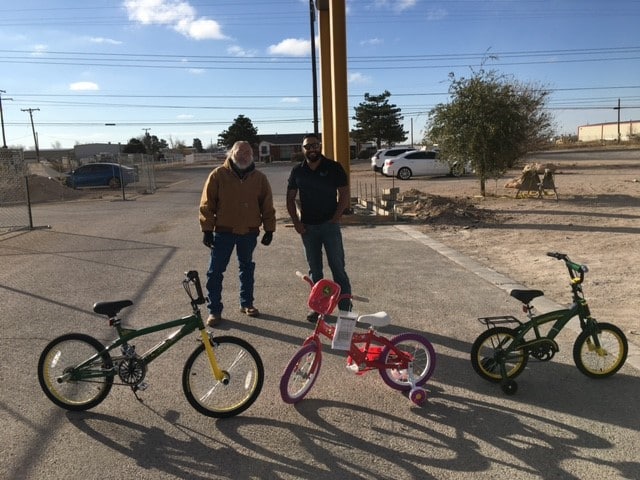 Hobbs, New Mexico Christmas "Bike Drive"
