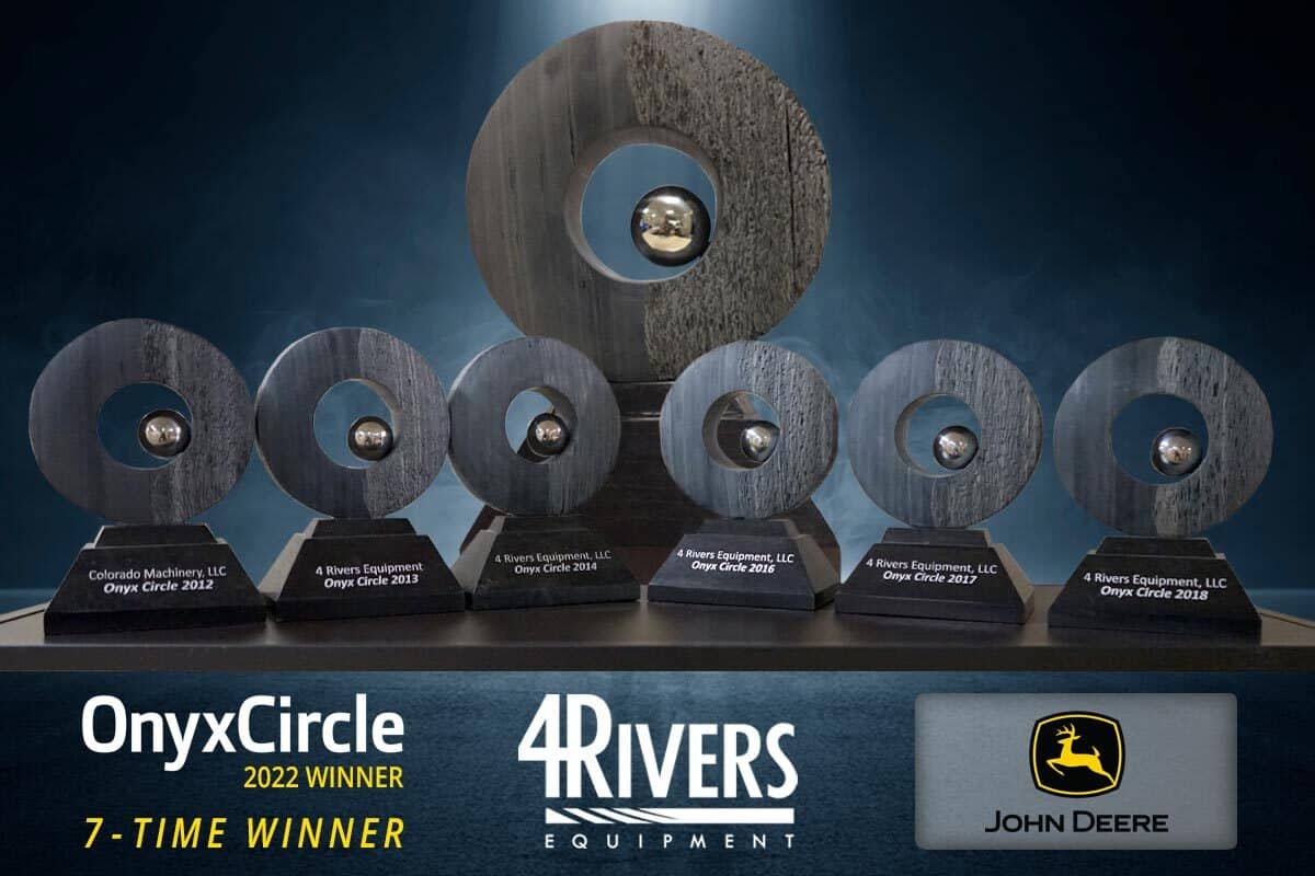 4Rivers Equipment is named to the John Deere Onyx circle for the seventh time