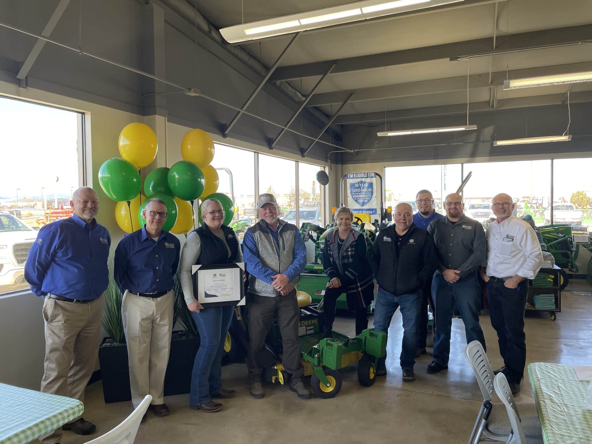 4Rivers honors Andi Latimer with Innovation Challenge Coin