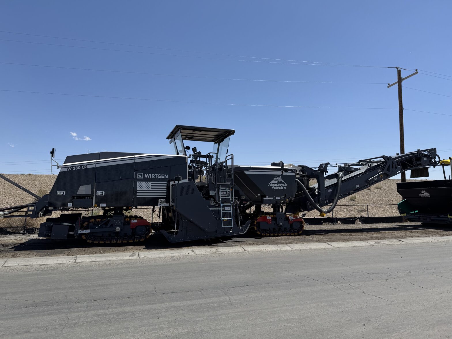 Albuquerque Asphalt's Wirtgen W 380 CRi